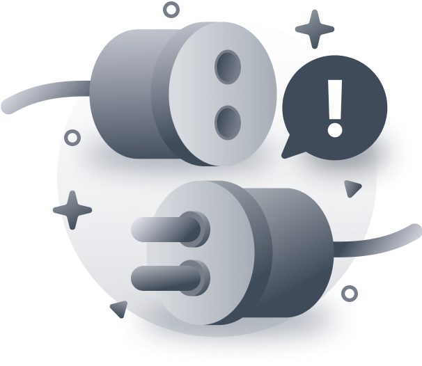 Imagen de cables desconectados